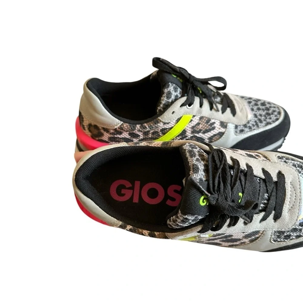 Gioseppo Women's Leopard Print Sneakers Size 8.5
